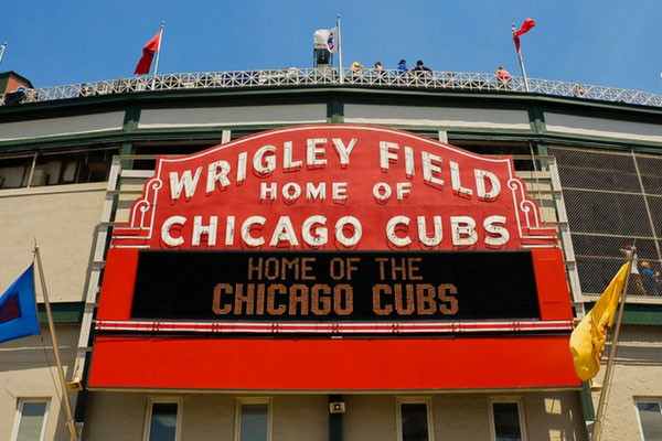 Wrigley Field in Chicago