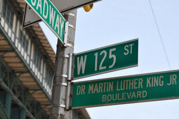 West 125 St in New York
